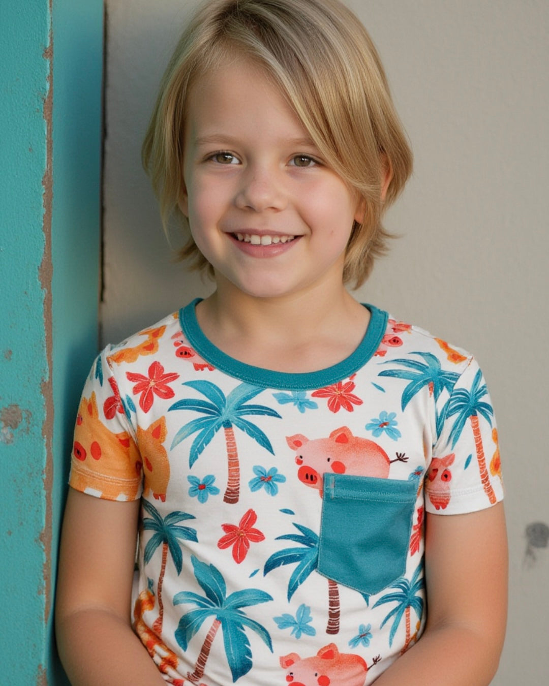 Pigs In Paradise Short Sleeve Shirt