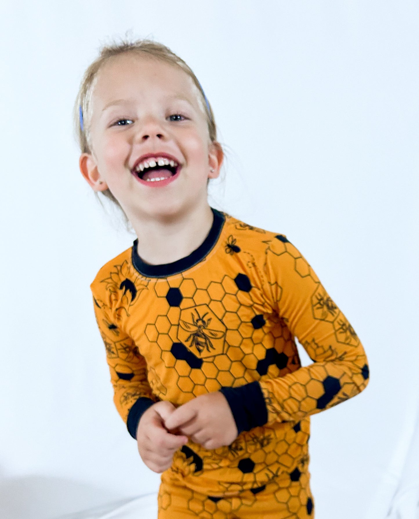 Busy Bee Two Piece Pajama Set