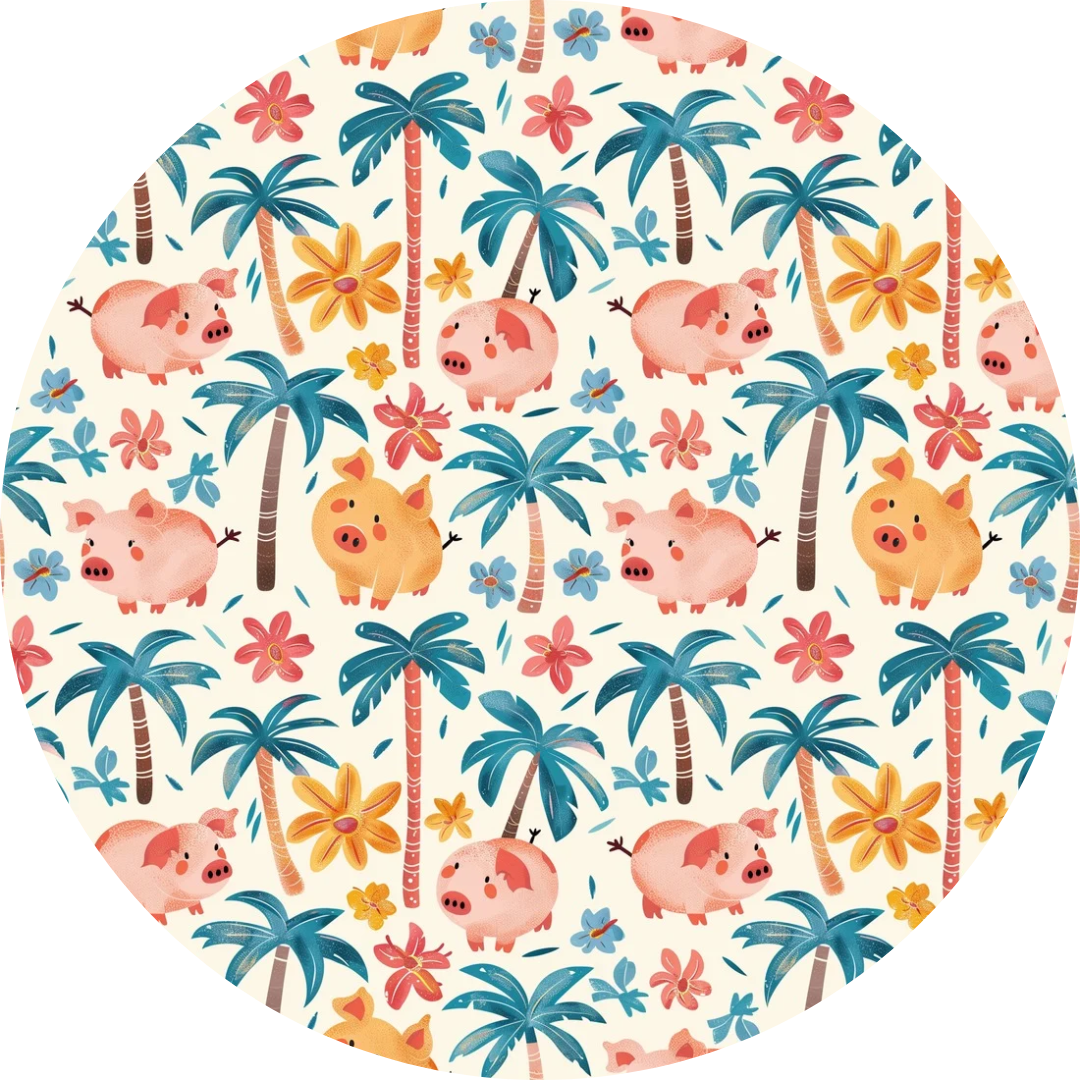 Pigs In Paradise Short Sleeve Shirt