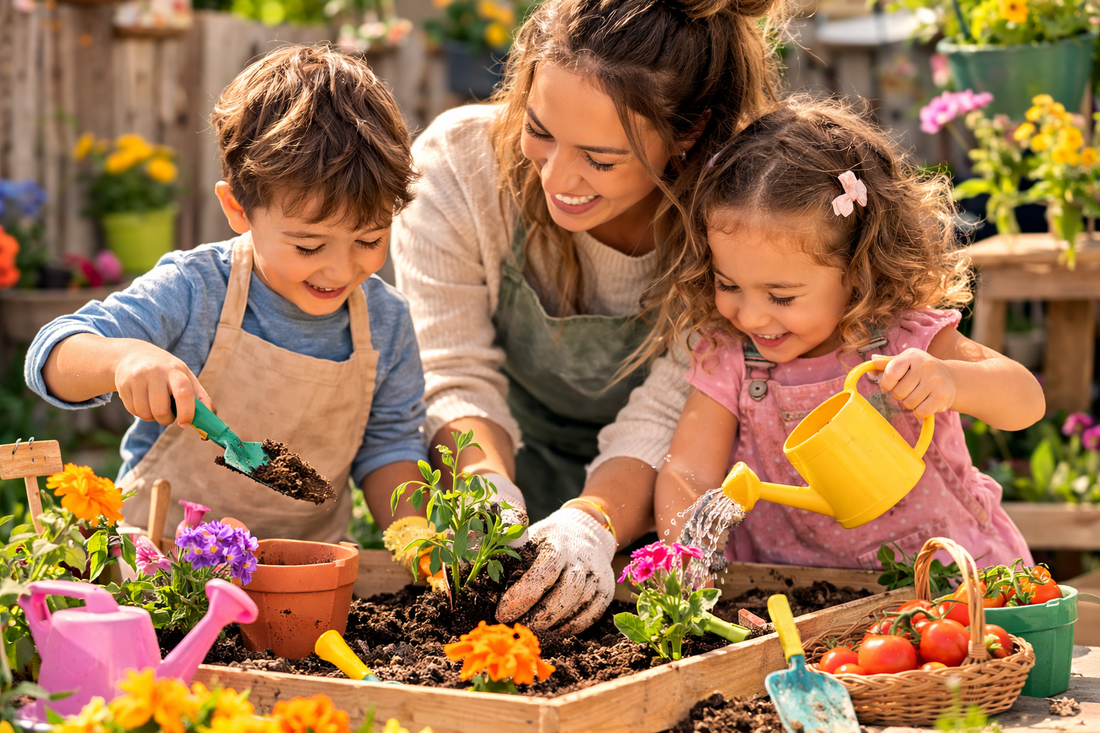 Gardening with Kids: Getting Little Hands in the Dirt