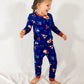 Midnight Blossoms Two Piece Pajama Set