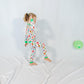 Neon Checkers Two Piece Pajama Set