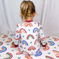 Mama's Little Rainbow Bamboo Crib Sheet