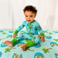 Surfasaurus Crib Sheets