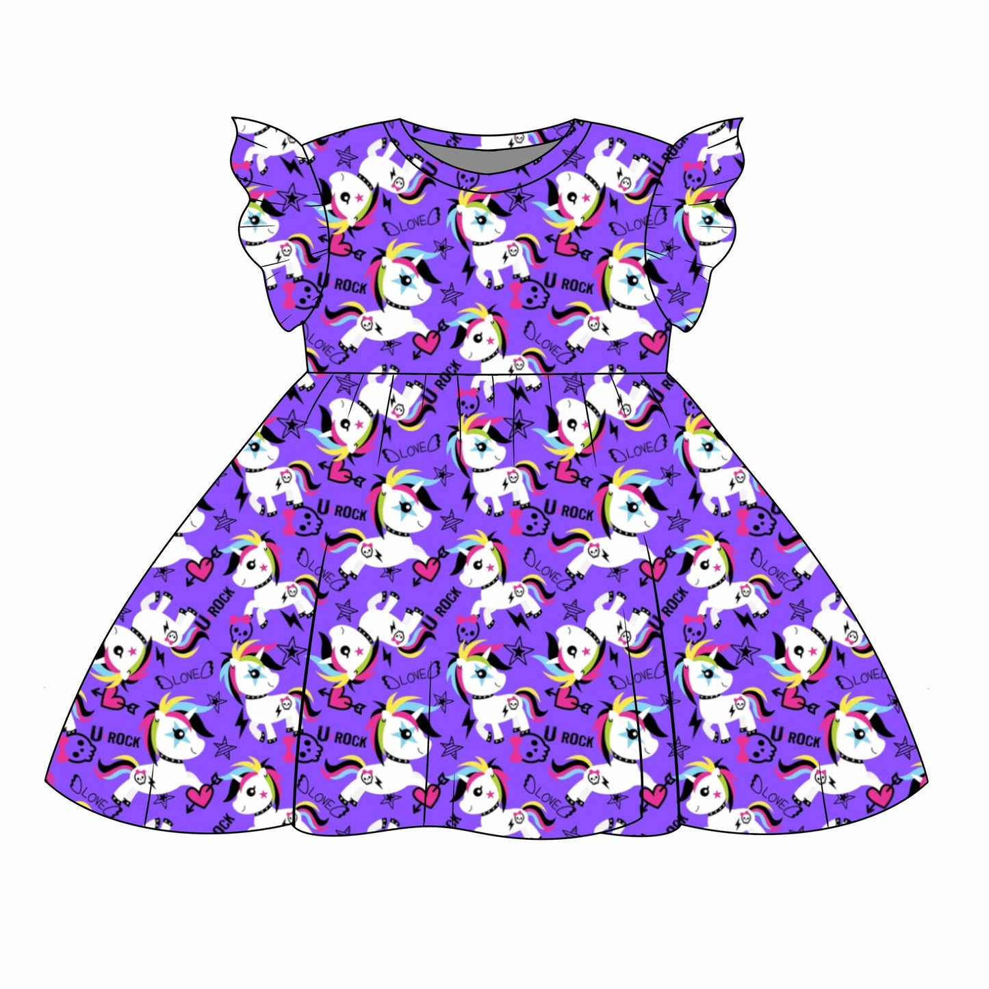 Unicorns with Attitude Dress