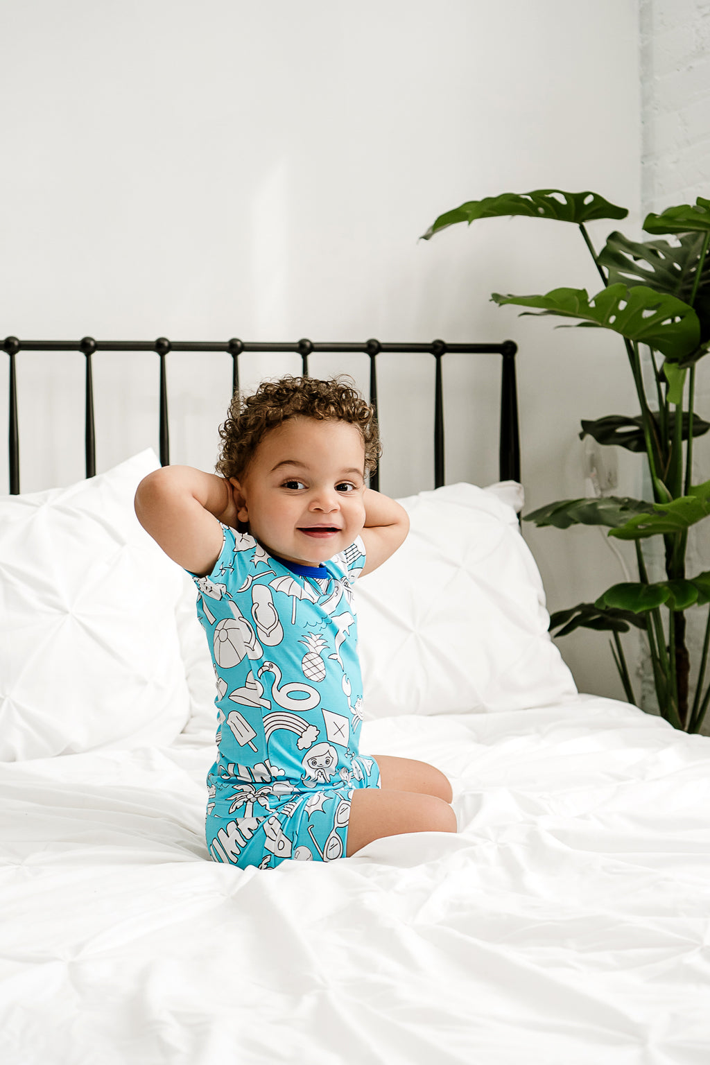 Coastal Cuties Short Sleeve/Shorts Pajamas
