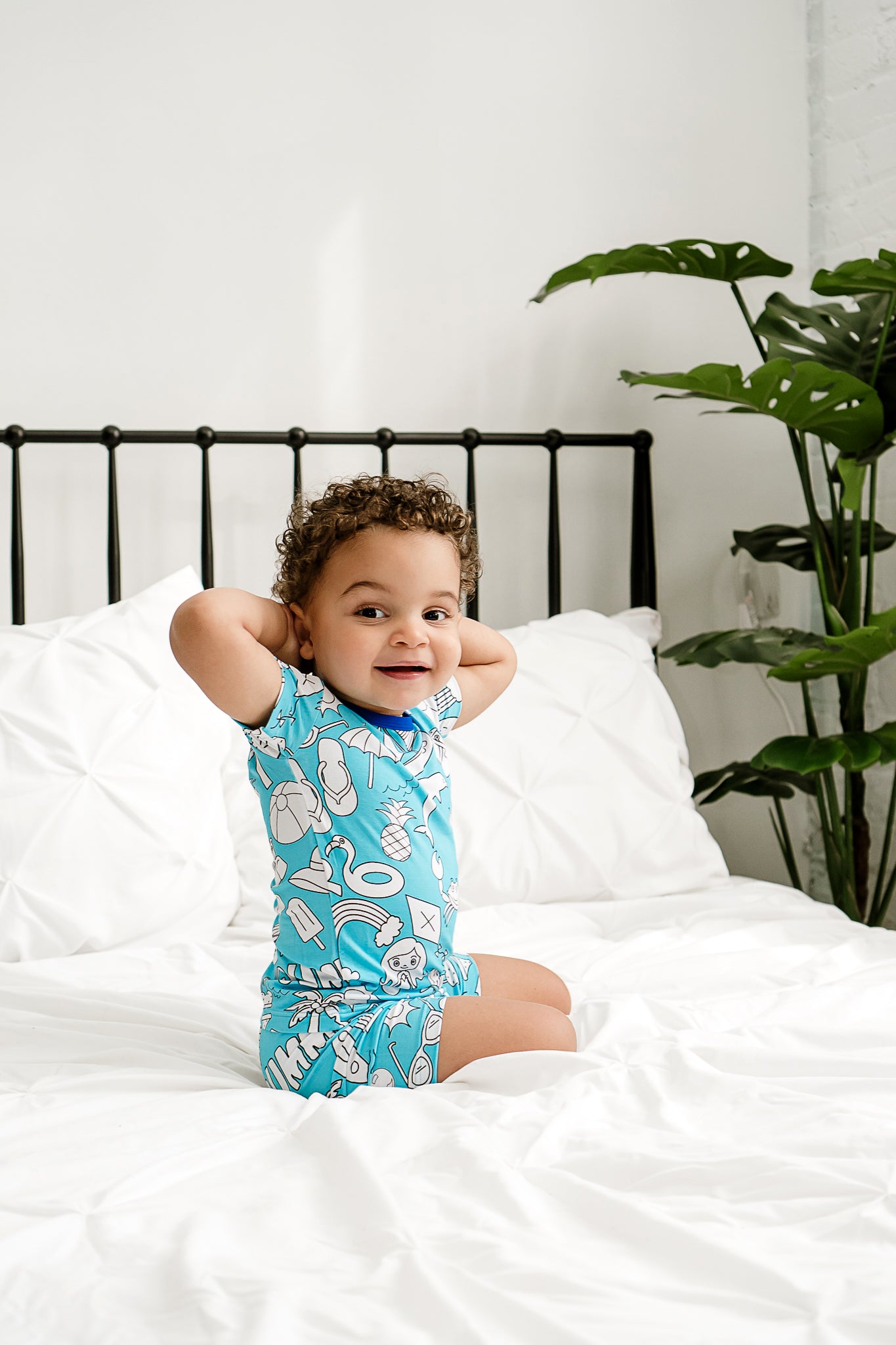 Coastal Cuties Short Sleeve/Shorts Pajamas