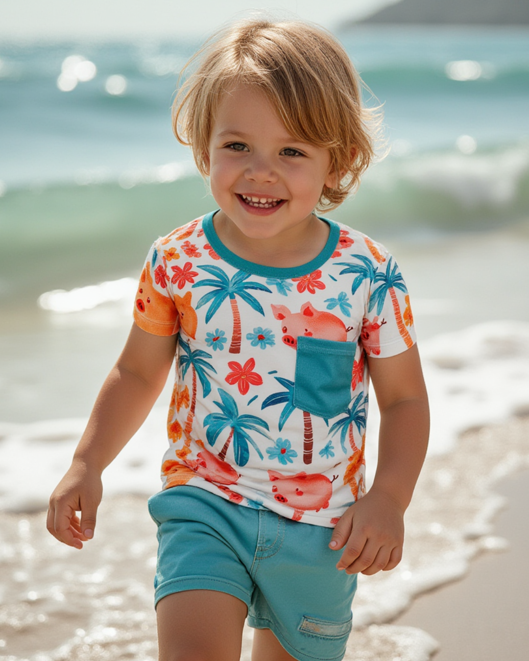 Pigs In Paradise Short Sleeve Shirt