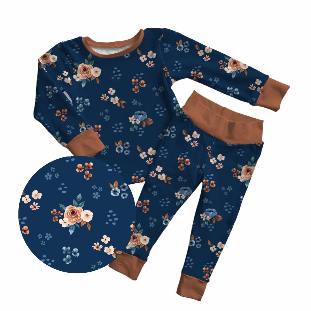 Midnight Blossom Two Piece