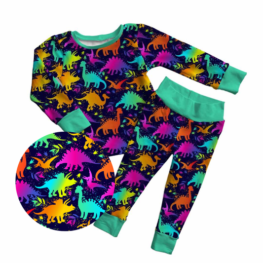 Neon Dinos 2 Piece